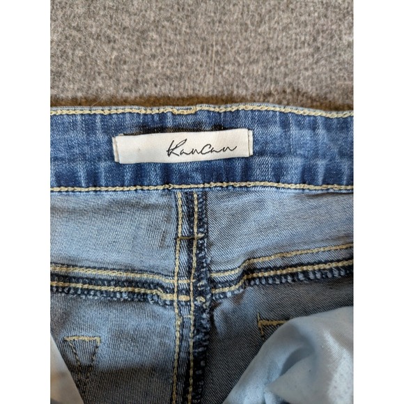 Kancan Jeans Women's 9/28 Blue Estilo Skinny Mid Rise Stretch Med Wash Denim - Picture 6 of 9